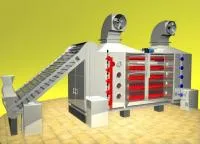Сушилка конвейерная ленточная паровая (газовая) Г4- КСК-30