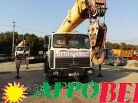 АВТОКРАН ИВАНОВЕЦ КС-45717А-1Р ОВОИД, 25 тонн б/у