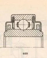Подшипник шариковый радиальный 76-770068кс15